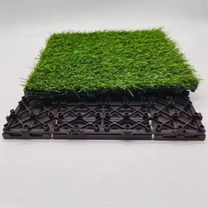 Losetas de Césped Artificial SHENGCHENG, Fácil Instalación, Revestimiento para Exteriores, Losetas de Césped Encajables - Product Image 6