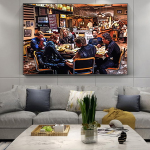 Peinture sur toile, affiches et impressions de films américains, images murales pour la décoration de la maison - Product Image 4