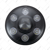 Nouveau modèle de phare LED rond de 7 pouces, faisceau haut et bas, DRL, phare pour voiture tout-terrain, 12 V, phare LED de 7 pouces
