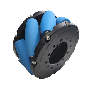 Preços acessíveis 11 Polegadas 375 milímetros Material Importado Mecanum Roda Capacidade de Carga Pesada <span class=keywords><strong>Omni</strong></span> Roda para agv Veículo Autônomo - Product Image 1