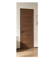 Porte intérieure en PVC WPC imperméable pour salle de bain, vente en gros spéciale de Chine