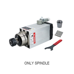 300Hz 18000RPM mm ER32 220V 12A sfera in vaso mandrino raffreddato ad aria 4.5KW mandrino del tornio e Kit VFD 5.5KW - Product Image 2