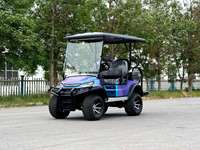 Voiturette de golf électrique d'ambulance en acier, certifiée DOT/EEC/GCC, durable, nouvelle énergie, châssis en acier, avant en aluminium, contrôleur Curtis