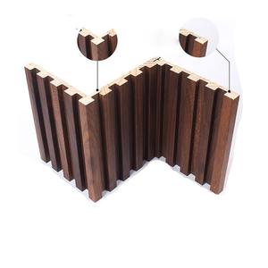 Panel Decorativo de <span class=keywords><strong>Pared</strong></span> de <span class=keywords><strong>Madera</strong></span> MDF de 600*600 para <span class=keywords><strong>Salón</strong></span>, Panel de <span class=keywords><strong>Listones</strong></span> de <span class=keywords><strong>Madera</strong></span> de 3 <span class=keywords><strong>Listones</strong></span>, Decoración de <span class=keywords><strong>Pared</strong></span> Estética - Product Image 1