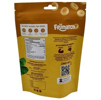Sacs personnalisés à fond plat avec revêtement, sacs d'emballage à fermeture éclair pour aliments et fruits secs, sacs en plastique composite