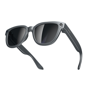 AI Smart <b>Glasses</b> Bluetooth Calling Music Control Physical Buttons Touch Operation IP65 Waterproof Design - Product Image 1