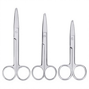 Ciseaux à pansements chirurgicaux manuels de haute qualité en acier inoxydable, réutilisables et écologiques - Product Image 1