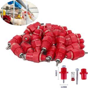 Nouvelle Fontaine à Eau Automatique en Acier Inoxydable avec Valve pour Poulets, Poules, Cailles, Élevages Avicoles et Poulaillers - Product Image 1