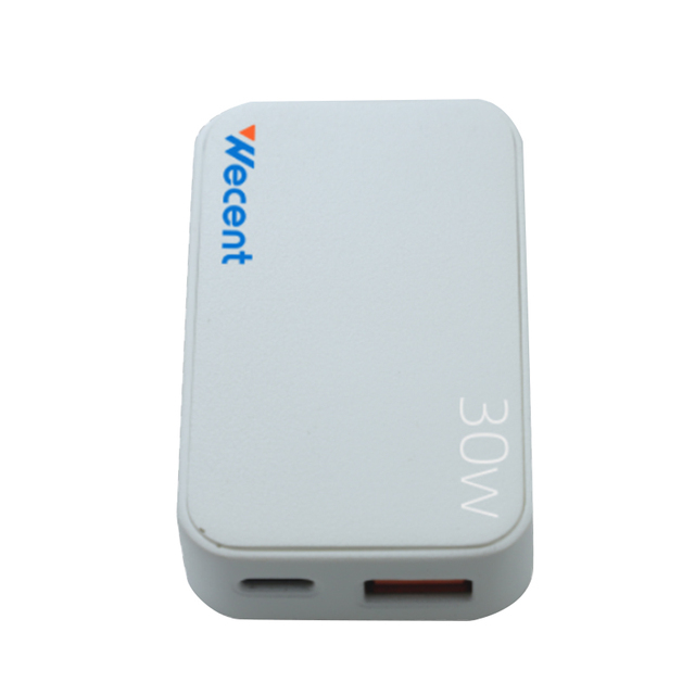 2024 Hot Selling 65W New Material GaN Type c and USB Fast Charger Adapter,Wecent Competitive Adapter for Laptop and Phone