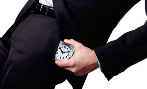 Imsh bb06602 không có ticking bảng bàn đồng hồ báo thức vuông im lặng Túi wecker horloge Mini Analog du lịch đồng hồ báo thức - Product Image 6