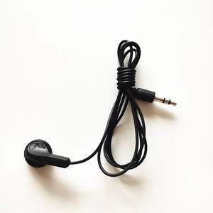 Écouteurs jetables simples, oreillettes filaires avec Guide de <span class=keywords><strong>Tour</strong></span>, 3.5mm, 1 unité - Product Image 2