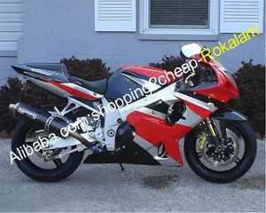 لسوزوكي دراجة نارية أجزاء GSX-R1000 GSXR-1000 K1 K2 2000 2001 2002 GSXR1000 أحمر أسود الفضة دراجة نارية كاملة هدية