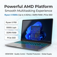 Computadora Portátil, Laptop, AMD Ryzen 5 5500U, 15.6 Pulgadas, 16GB RAM, 512GB SSD, Windows 11 Business, Venta al Por Mayor, OEM, ODM, Fábrica Global