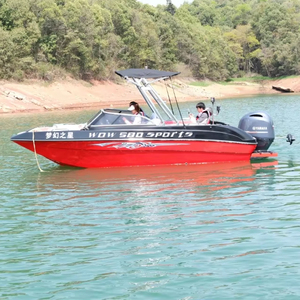 Bateau de pêche en fibre de verre, bateau sportif en fibre de verre, mini-yacht professionnel de haute vitesse pour la pêche en haute mer - Product Image 4
