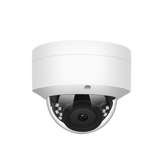 5MP PoE IP External Dome Cctv Camera Security Cameras De Seguridad Audio In, Wide Angle 2.8-12mm/vf Lens HIK NVR Compatible