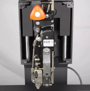 <span class=keywords><strong>Precio</strong></span> de fábrica de escritorio LKS100 eléctrico de una sola cabeza máquina de encuadernación de alambre clavo plano equitación máquina grapadora de encuadernación - Product Image 2