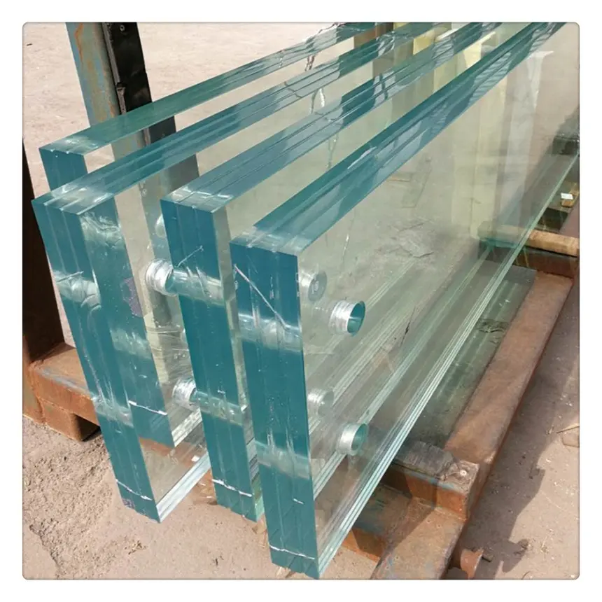 Australian Clear Milk White Triplex Tempered SGP PVB Laminated Safety Glass Price Per Square Mete m2 For Curtain Walls Windows