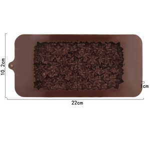 Molde de silicona 1322 para gofres, bandeja de silicona con forma de flor de sakura entera, moldes de silicona para Chocolate, molde de caramelo Ookie, resina sin Bpa - Product Image 2