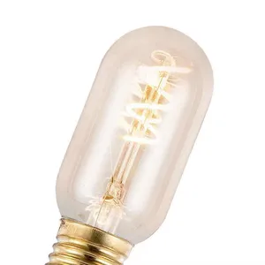 LED-Glaslampenlicht 3 W hochwertige Anpassung T45 E27 E26 B22 Glaslampe Vintage weiches flexibles Led-Lichtschutz