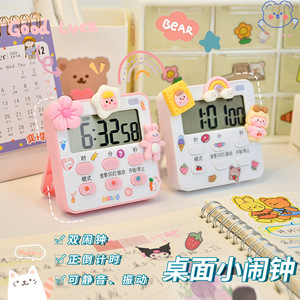 Electronic Time Clock Kitchen Student <b>Timer</b> Lcd Display Square Shape With Alarm Function For Study And Baking - Product Image 2