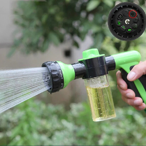 Pistolet à mousse portable haute pression pour lavage auto, 3 buses, pulvérisateur de nettoyage pour voiture et jardin - Product Image 5
