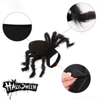 Vêtements d'araignée pour les animaux de compagnie, déguisement de chat, chiot, peluche, Transformation, tenue de fête, pour Halloween, offre spéciale