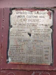 Watertight Second Hand 40HQ 45G1 Container, Inspected Used High Cube Shipping <b>Unit</b> for <b>Storage</b> & Export - Product Image 4