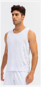 Camiseta sin Mangas RUIQUWIN con Logotipo Personalizado para Hombre, Secado Rápido, Absorbe la Humedad, Deportiva, Transpirable, Camiseta de Tirantes para Correr, Ropa de Gimnasio, Deportes - Product Image 3