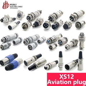 Chất lượng tốt 2 3 4 5 6 7 pin nam nữ xs12 hàng không cắm nhanh chóng nhanh chóng cáp Thông tư kết nối điện - Product Image 2