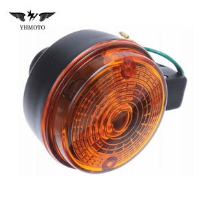 1 cặp xe máy phía trước tín hiệu đèn đèn tín hiệu lần lượt Hot bán sản phẩm chỉ số màu hổ phách cho <span class=keywords><strong>Simson</strong></span> S50 <span class=keywords><strong>S51</strong></span> S70 - Product Image 3