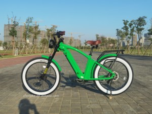 Bicicleta Eléctrica Híbrida Fat <span class=keywords><strong>MTB</strong></span> con Batería Oculta de 15Ah, Motor Trasero de 48V 250W y Neumáticos Anchos para Playa - Product Image 3