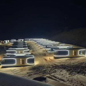 Китайский завод, экологически чистый роскошный отель, модульная вилла, микро-семейный капсульный дом, кемпинг, капсула, сборные дома - Product Image 5