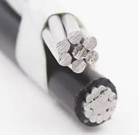 Selbsttragende Gedrehte Überkopf-Isolierte Kabel 3*120+70+16 mm² HDPE Aluminiumdraht LV-Luftkabel
