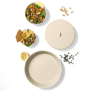 Achats en gros Sécurité durable et facilité d'utilisation Beige mat 20Cm Bol en polypropylène de luxe Bol en plastique Plastique - Product Image 2