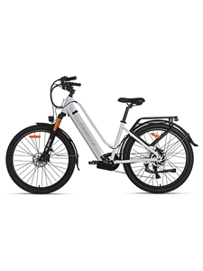 Vélo électrique à moteur, longue autonomie, pour les trajets urbains, expédié depuis un entrepôt en Angleterre. - Product Image 1