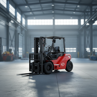 Chariot élévateur électrique robuste EP EFL553-HVD-6 de 5,5 tonnes, hauteur de levage de 3000 mm, pour l'industrie sidérurgique et portuaire