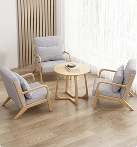 Mesa Auxiliar Inteligente para Dormitorio o Sala de Estar, Fabricada en Madera MFC con Diseño Moderno y Simplificado, y Cajones de Dos Niveles - Product Image 6