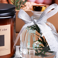 Lot de bougies parfumées de luxe en cire de soja et diffuseurs à bâtonnets, marque privée, pour Noël et la Saint-Valentin 2026
