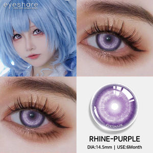 EYESHARE Lentilles de contact rouges pour Halloween, lentilles fantaisie souples, lentilles <span class=keywords><strong>Sharingan</strong></span>, lentilles de couleur pour cosplay, Lentes De Contacto - Product Image 6