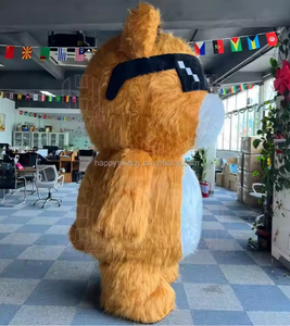 Disfraz Inflable <span class=keywords><strong>de</strong></span> Oso <span class=keywords><strong>de</strong></span> Peluche <span class=keywords><strong>de</strong></span> 2.2m, Color Marrón, para Carnaval, Halloween, Año Nuevo, Cosplay - Product Image 6
