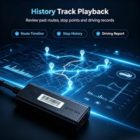 Traceur GPS TK003 2G avec coupure moteur à distance et lecture de l'historique pour antivol de véhicule