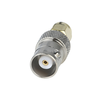Adaptador de Conector SMA Macho a BNC Hembra, Conector Recto RF, Adaptador de Conector SMA a Conector BNC