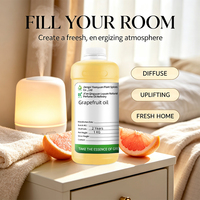 Huile de Pamplemousse Pure à 100% à Marque Blanche, Nouvelle Huile Essentielle de Pamplemousse Très Demandée pour Soins de la Peau, Massage et Brûle-Graisses