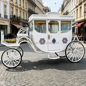 Carruaje de Princesa Eléctrico de Tamaño Real, Diseño de Ensueño, Decoración Exquisita para Parques Temáticos, Experiencia Infantil de <span class=keywords><strong>Cuento</strong></span> de Hadas - Product Image 1