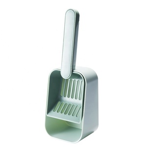Pelle à litière pour chat en HIPS écologique avec pelle à poussière, ensemble de nettoyage de litière pour chat, confortable à manipuler et facile à utiliser - Product Image 2