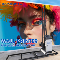 Mesin Cetak Inkjet Portabel Langsung ke Dinding Printer UV untuk Mural Dinding & Dekorasi Seni