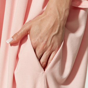 Camiseta de verano Diseño personalizado Impresión de pizza Vestido de noche de gran tamaño Fábrica Mujeres Pijamas cortos Camiseta de bambú <span class=keywords><strong>para</strong></span> dormir con bolsillo <span class=keywords><strong>para</strong></span> el hogar - Product Image 5