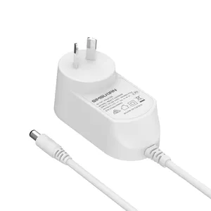 12v 24w power supply 12v dc adapter white australia inline on off 12vdc wall adapter