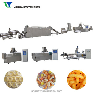 Machine à extruder les aliments soufflés, machine à fabriquer des snacks de maïs gonflés, vente chaude - Product Image 4