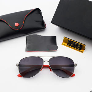 Gafas de Sol de Diseño Retro de Lujo 8313, Gafas de Sol de Metal con Estilo de Piloto, Coloridas y Personalizadas, Polarizadas con Protección UV400 - Product Image 3